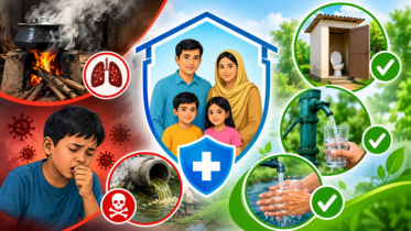 সাধারণ চুলা, দূষিত পানি-শৌচাগারে বাড়ছে স্বাস্থ্যঝুঁকি