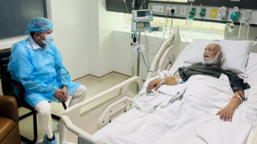 মঈন খানকে দেখতে এভারকেয়ার হাসপাতালে প্রতিমন্ত্রী