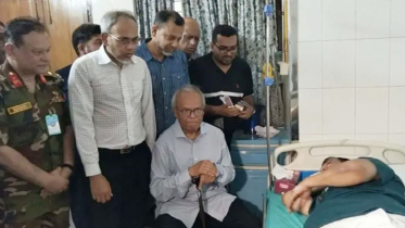 হাসপাতালে ভর্তি দুই মন্ত্রীর খোঁজ নিলেন রিজভী ও জাহিদ
