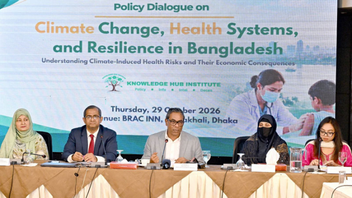 জলবায়ুজনিত স্বাস্থ্যঝুঁকি মোকাবিলায় সমন্বিত উদ্যোগের তাগিদ