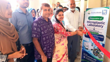ববিতে মাইক্রোপ্লাস্টিক গবেষণাগার উদ্বোধন